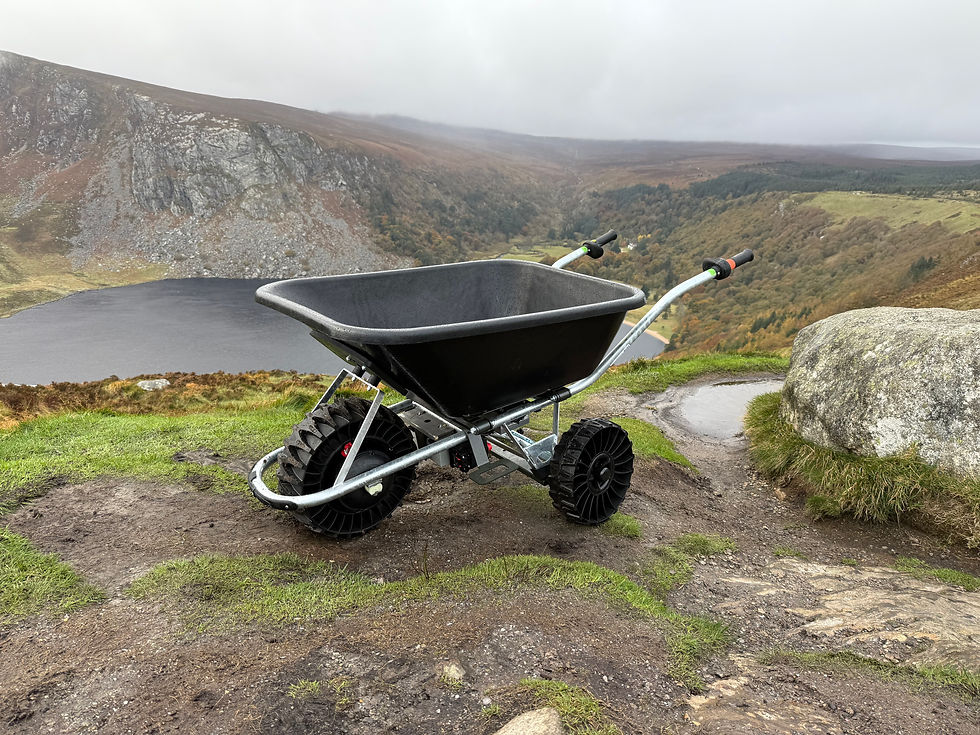 Thumbnail: Mobarrow Triglav Rear Wheels — Lamellar with a Brake