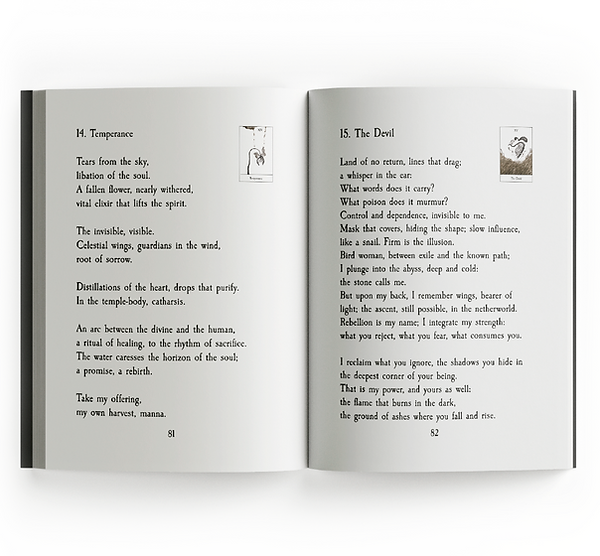 poetic invocations from the trinum tarot guidebook