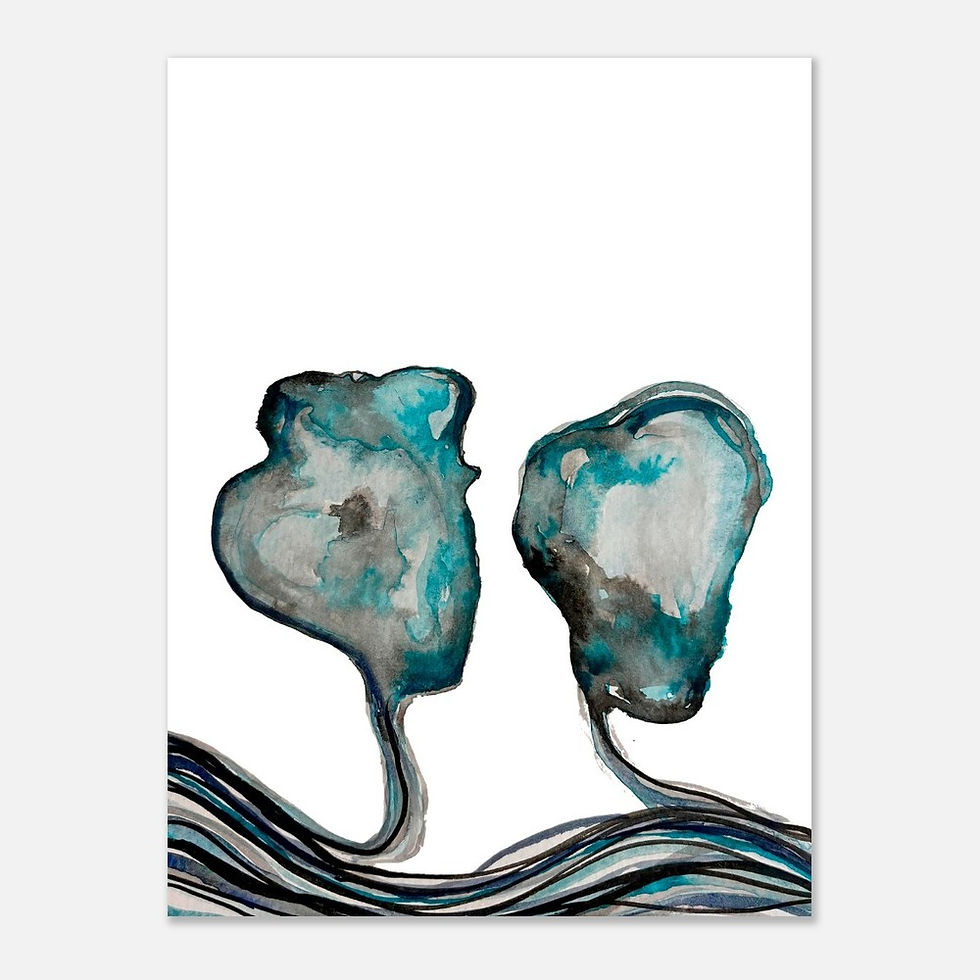 Miniatura: Two of Water Wall art