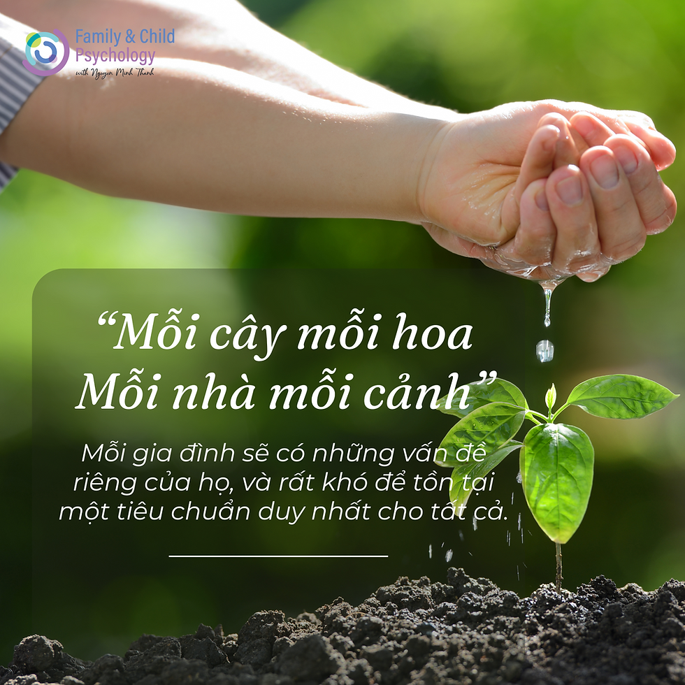 Mỗi cây mỗi hoa, mỗi nhà mỗi cảnh