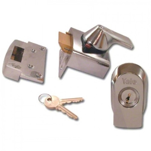 YALE PBS 2 BRITISH STANDARD AUT DEADLOCKING RIM NIGHTLATCH 40mm bch