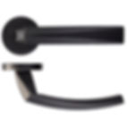 Rosso Maniglie Hydra Door Handles - RM010PCB