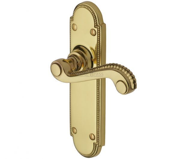 Thumbnail: Heritage Brass Adam Door Handle on Plate (Set)