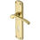 Thumbnail: Heritage Brass Diplomat Door Handle on Plate (Set) Polished