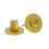 Thumbnail: Satin Brass PVD AW790 Knurled Thumbturn &amp;amp;amp; Release