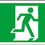 Thumbnail: FIRE EXIT/RUNNING MAN/DIRECTIONAL ARROW SIGN