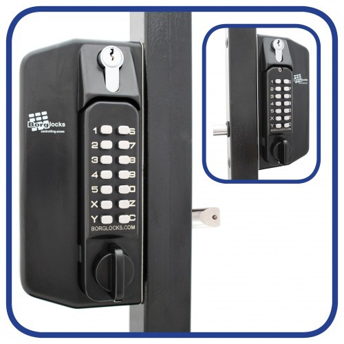 BL3130KO Digital Lock For Metal Gates (Key Override) bchlimited