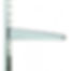 CHROME TWIN SLOT SHELVING SYSTEM
