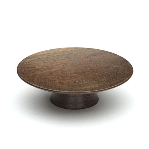 Heritage Brass W4343-65-Walnut Convex Cabinet Knob