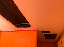 The Mint office ceiling