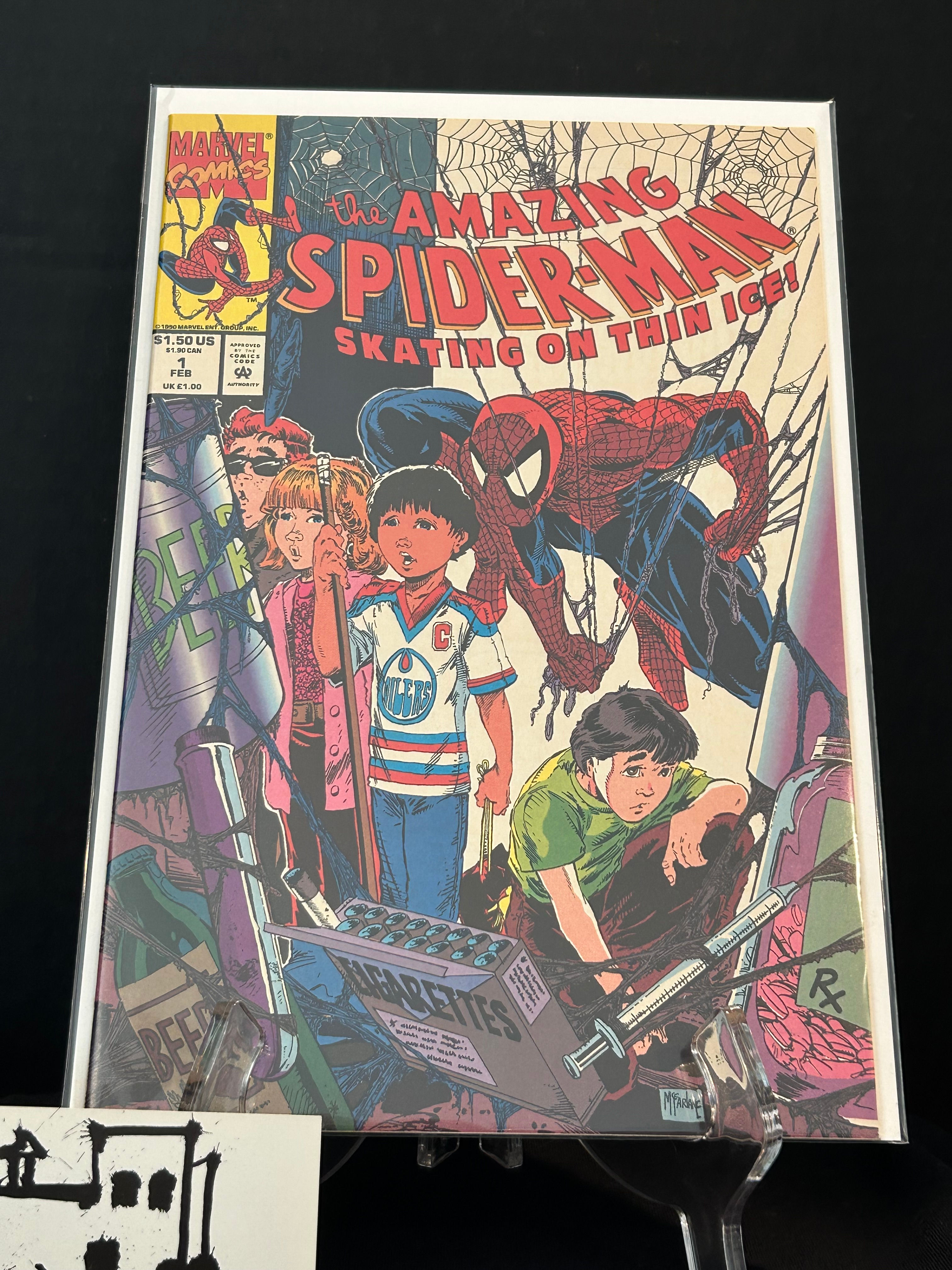 Amazing Spider-Man: Skating on Thin Ice #1 (1990)