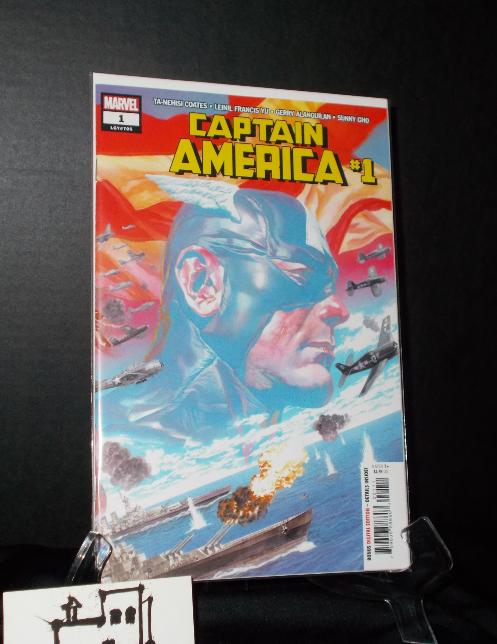 Captain America #1A / Legacy #705 (2018)