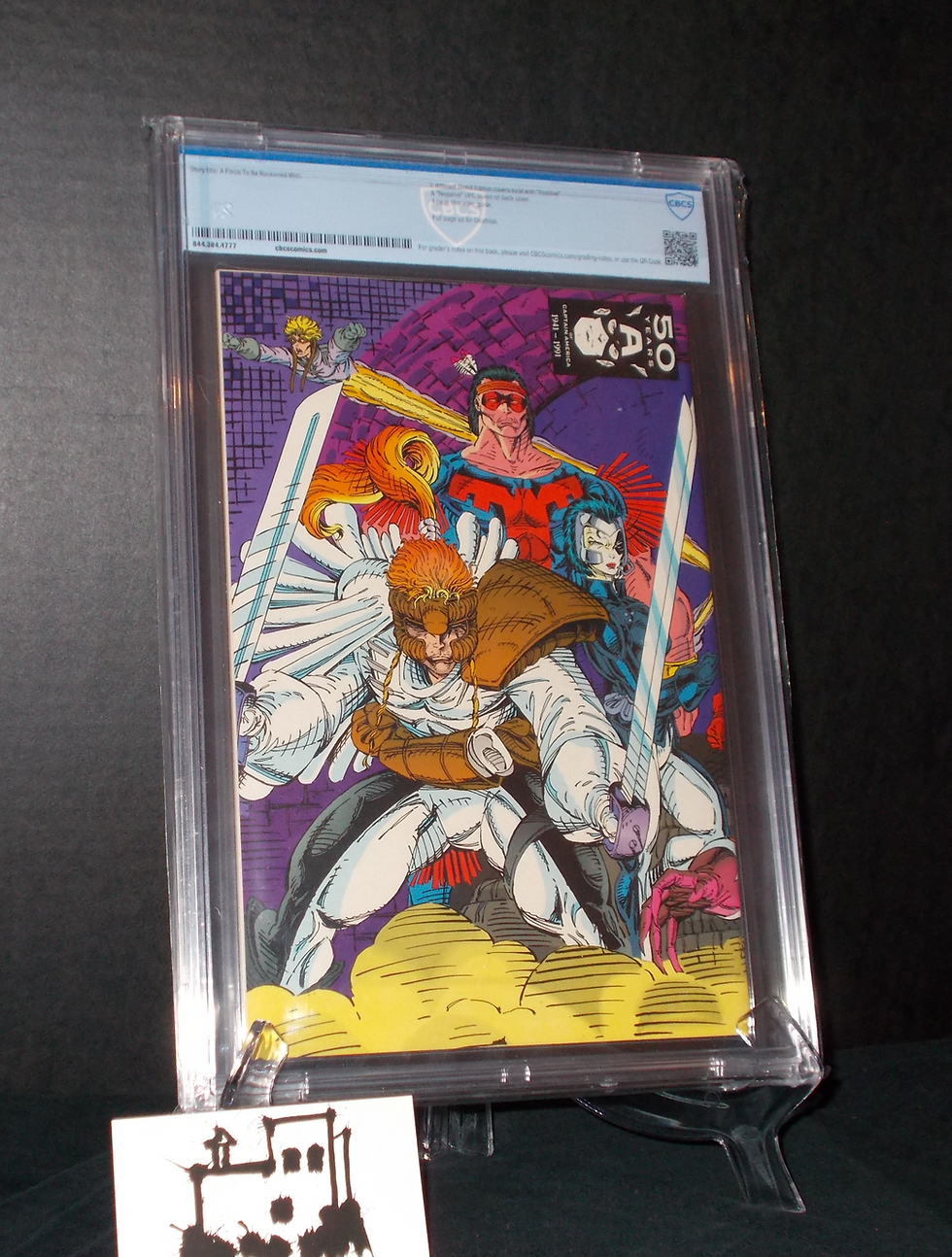 Thumbnail: X-Force #1 (1991) Graded a 8.0* by CBCS