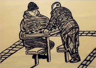 Winter_Chess_Dupont_Circle, 2013 pencil