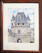 Zapatka - Castle in Loches, France colo