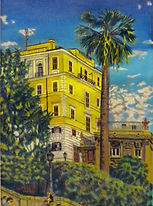 Spanish_Steps_Rome, 2013 color pencil