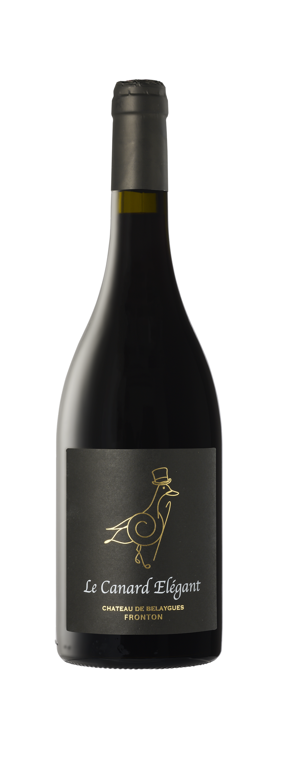 le canard elegant aop fronton vinification intégrale haut de gamme veyrac chateau de belaygues