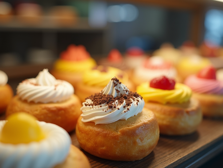 colourful pastries