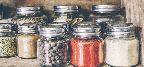 Spices in Jars