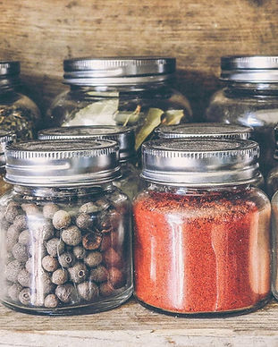 Spices in Jars