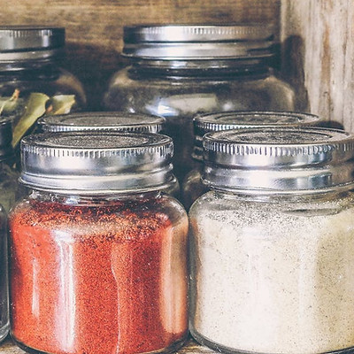 Spices in Jars