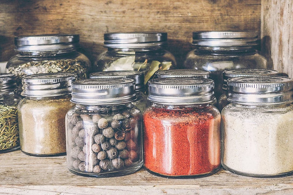 Spices in Jars