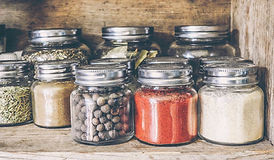 Spices in Jars