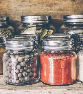 Spices in Jars