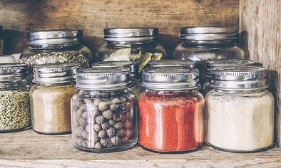 Spices in Jars