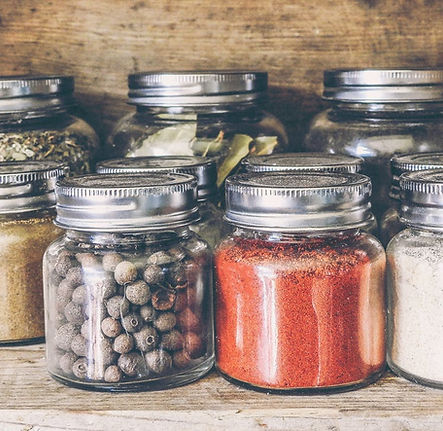 Spices in Jars