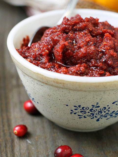 Fresh Cranberry Orange Relish
