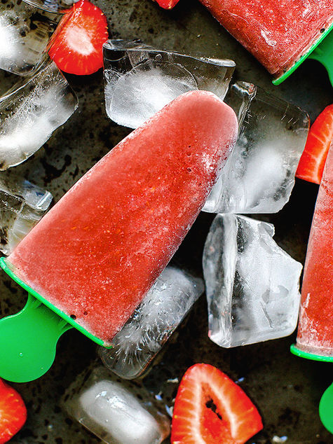 Berry Superfood Popsicles