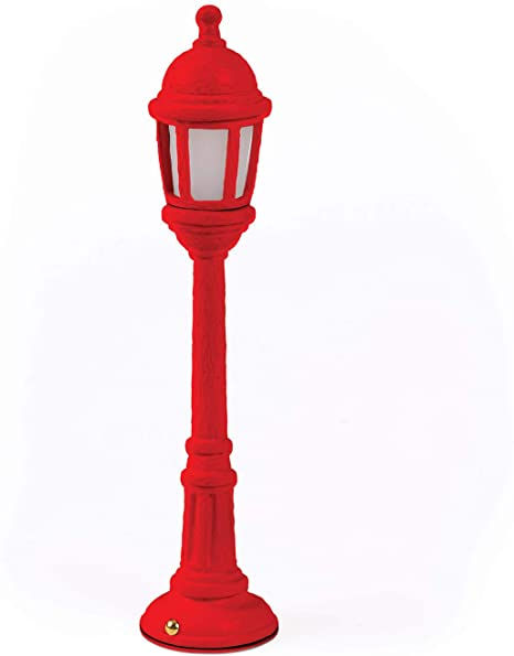 Thumbnail: SELETTI table lamp in gray "street lamp (dining)" resin