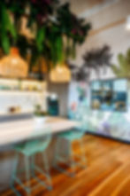 Floral painting in the wall, Small Business Office, Office Fitout in Macarthur, Office Refurbishment in Sydney