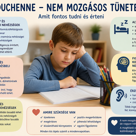 Duchenne izomdisztrófia a közösségben 2. rész: „a láthatatlan tünetek”