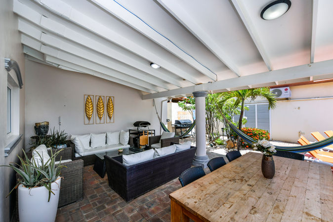 Horno de pizza y barbacoa