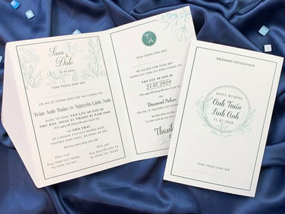 Kinh nghiệm in thiệp cưới hữu ích mà bạn cần biết