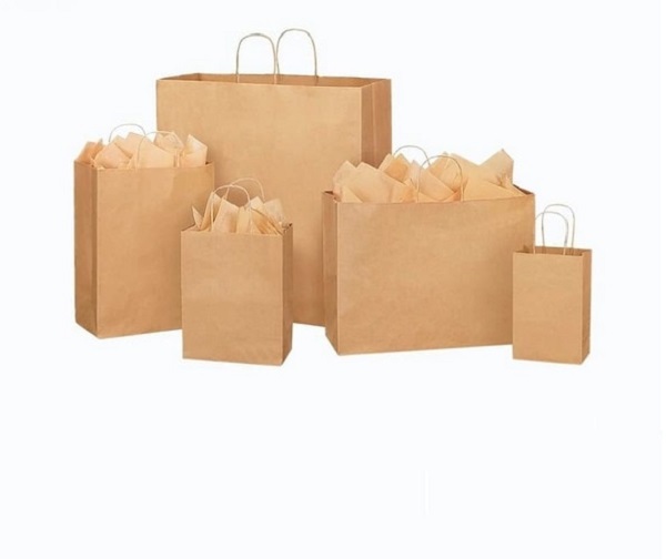 Mẫu túi giấy có quai xách thông dụng hiện nay