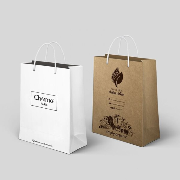 Mẫu túi giấy đẹp với nhiều chất liệu khác nhau
