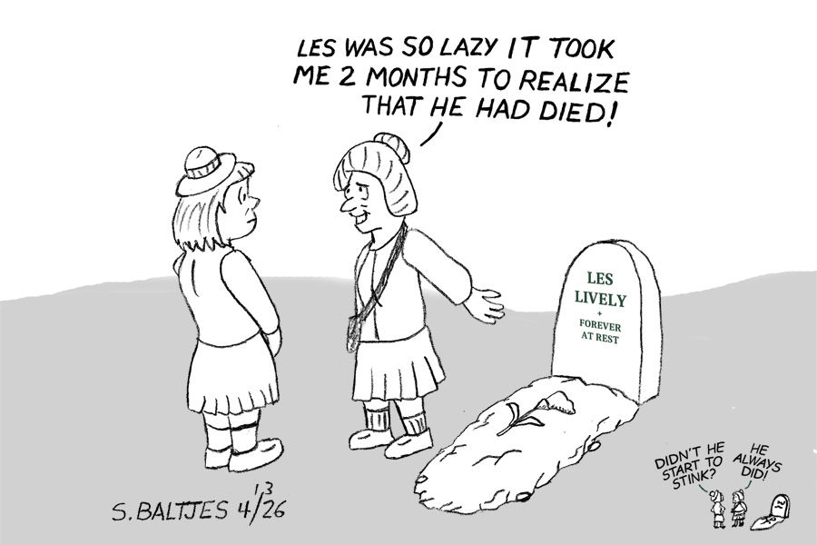 #scottbaltjes #scottsscribbles #comic #comics #comicart #comicartist #animator #cganimator #animatorlife #humor #humour #onepanelcomic #webcomic #webcomics #webcomicseries #webcomicstrip #webcomicartist #canadianartist #canadiancomics #canadiancartoonist #sliceoflife #sliceoflifecomic #thatslife
#marriedlife #marriedlifehumor #cemetery