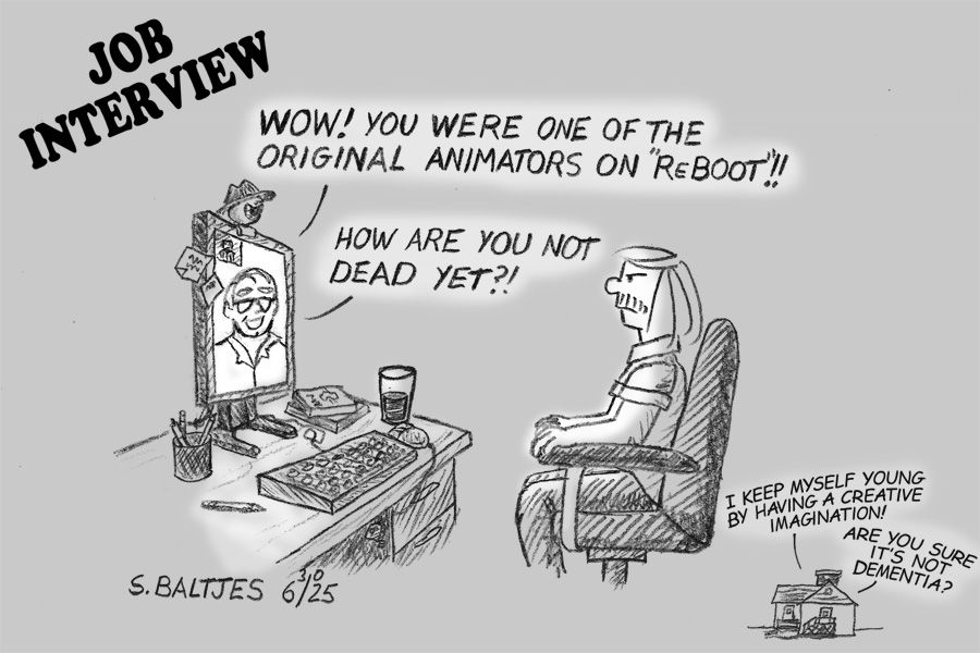 #scottbaltjes #scottsscribbles #comic #comics #comicart #comicartist #animator #cganimator #animatorlife #humor #humour #onepanelcomic #webcomic #webcomics #webcomicseries #webcomicstrip #webcomicartist #canadianartist #canadiancomics #canadiancartoonist #sliceoflife #sliceoflifecomic #thatslife #animation #animationlife #animationstudio #jobinterview