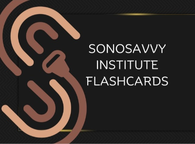 Sonography Physics and Instrumentation(SPI) flashcards