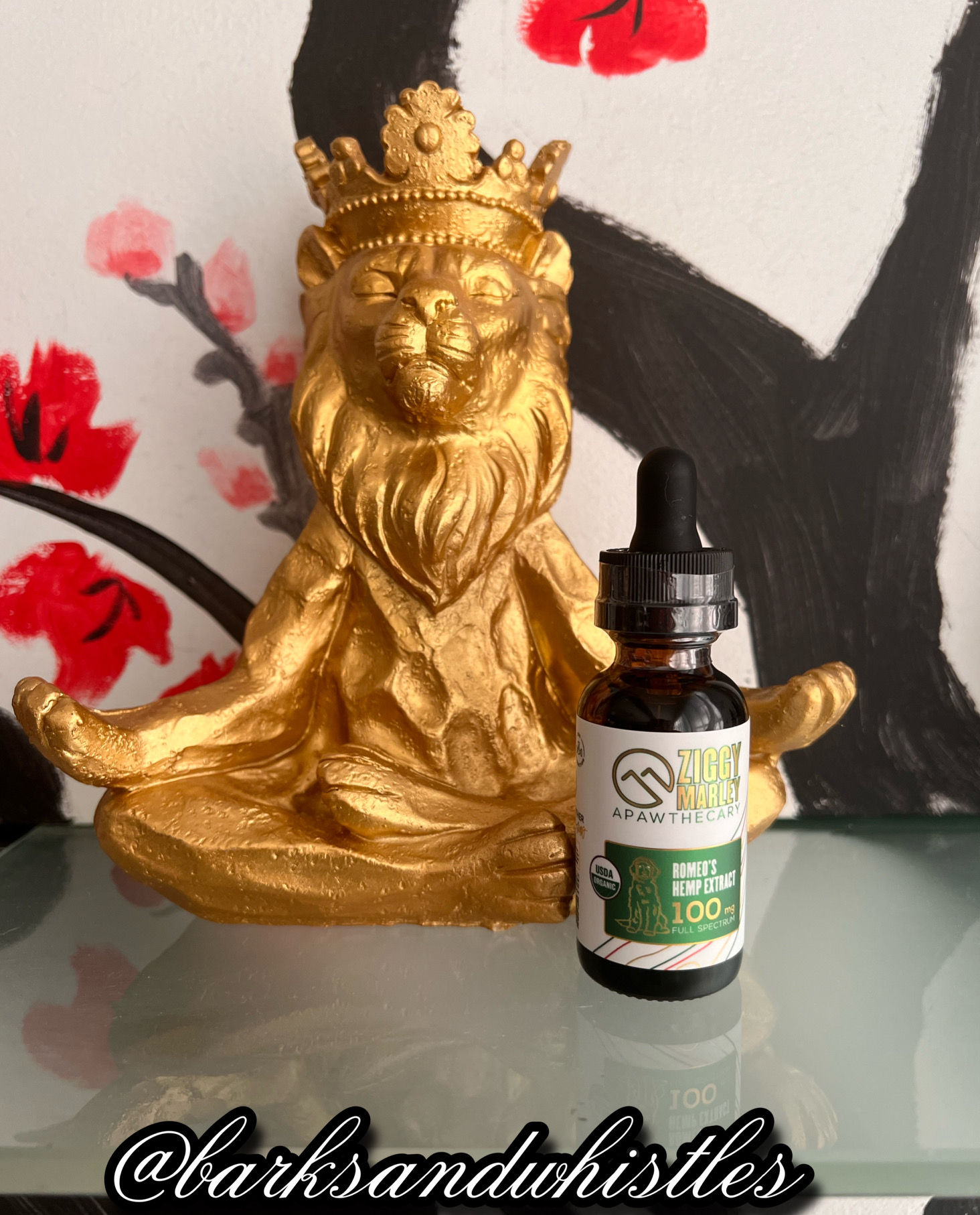 Romeo’s CBD Oil- 3.3mg/mL of USDA Organic CBD Oil for Pets (100mg/bottle)