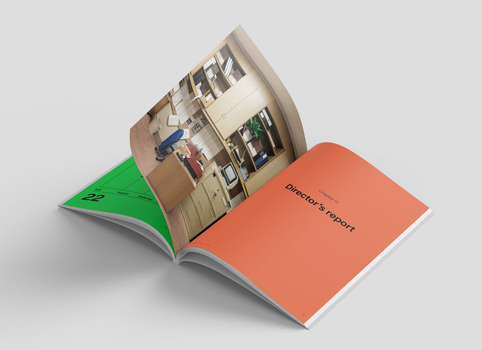 Annual Report and information design for the Museum of Australian Democracy by Liz Elton Studio