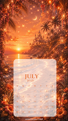 Enchanted July Calendar 2026.png