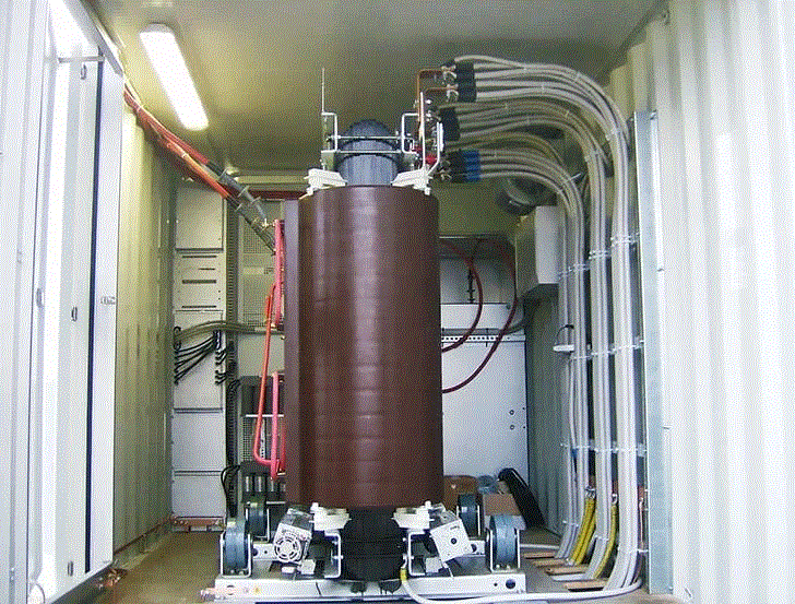 Dry-type cast resin transformer
