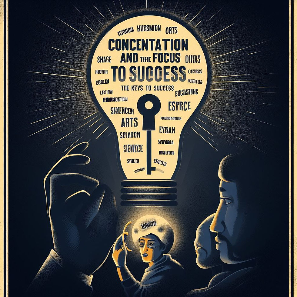 Konsantrasyon ve Odaklanma: Başarı Yolunun Anahtarları