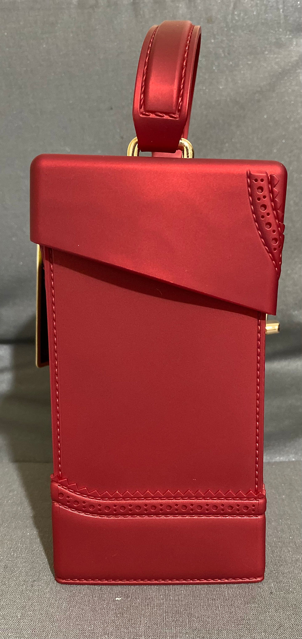 Thumbnail: Medium Deep Red Jelly Purse