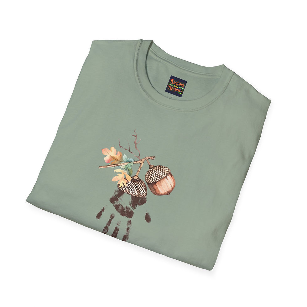 Thumbnail: Autumn Graphic Tee, Cozy Fall T-Shirt 