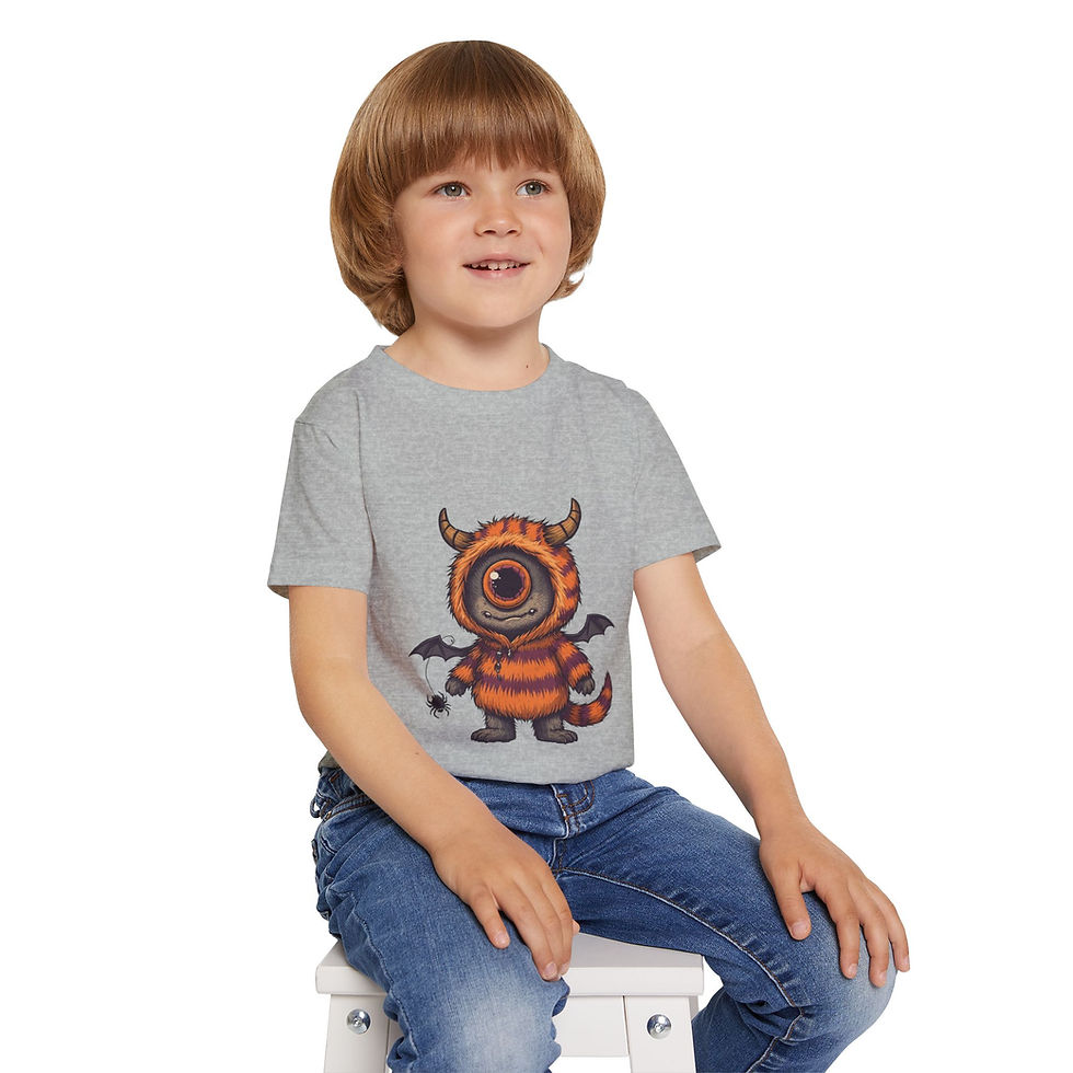 Thumbnail: Monster Toddler T-Shirt, Halloween Shirt